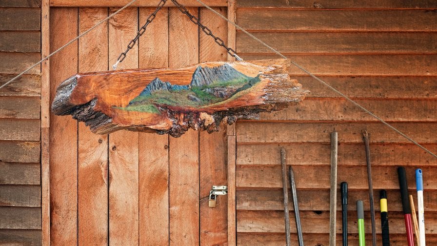 Tasmanian Timbers Artwork