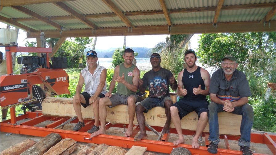 Fiji sawmill